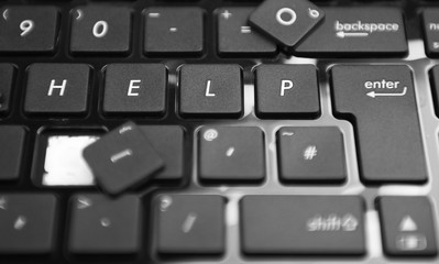 help key push it