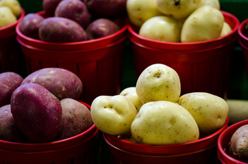 Fresh potatoes