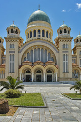 Saint Andrew Church, the largest church in Greece, Patras, Peloponnese, Western Greece 