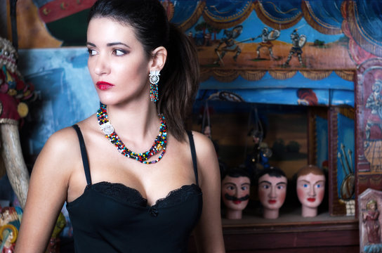 collection of handcrafted jewelry inspired by the Sicilian cart
