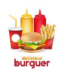 Delicious Burguer

You can use the products independently.