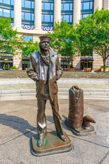 The Lone Sailor Statue