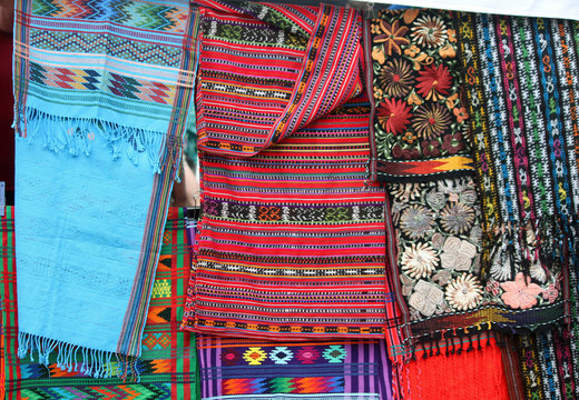 Tapestries for Sale at the Street Market