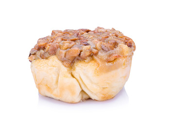 scotch butter on white background