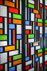 colorful glass window