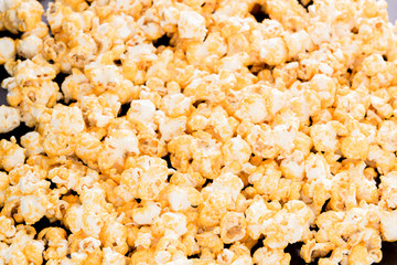 Popcorn texture background