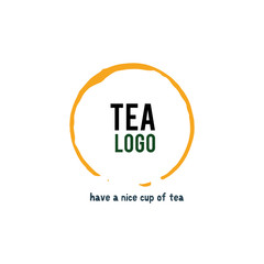 Tea logo illustration