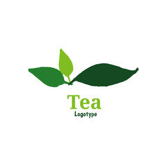 Tea logo illustration