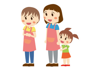 喜ぶ保育士さん