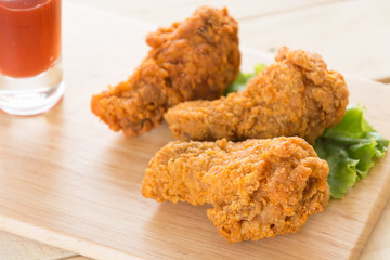 fried crispy chicken