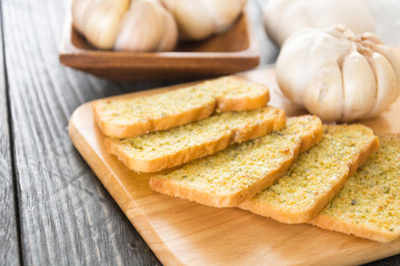 crispy bread garlic