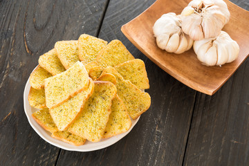 crispy bread garlic