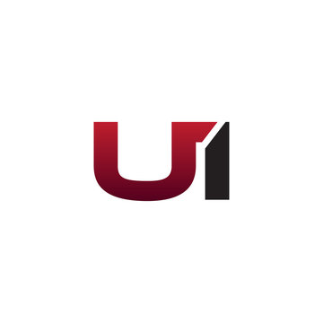 Modern Initial Logo UI