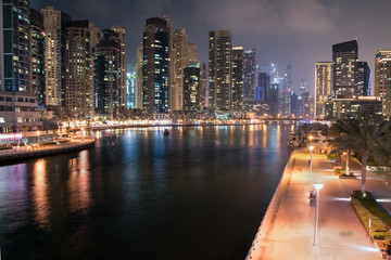 Fototapeta na wymiar Dubai Marina