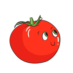 Vegetable tomato vector illustration