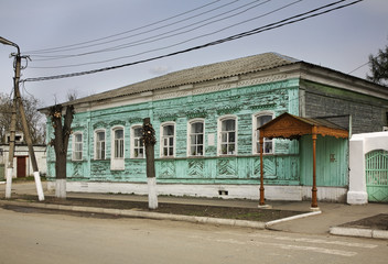 Utkin street in Kasimov. Ryazan oblast. Russia