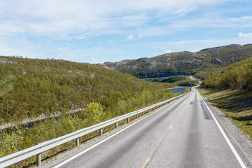 Route E69 in Finnmark, Northern Norway
