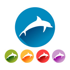 Dolphin Flat Icons