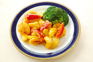 Fried shrimp balls.	chinese cuisine. yumcha, chinese food. 


