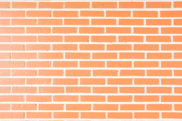Background of red brick wall texture