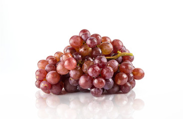  grapes isolate on white