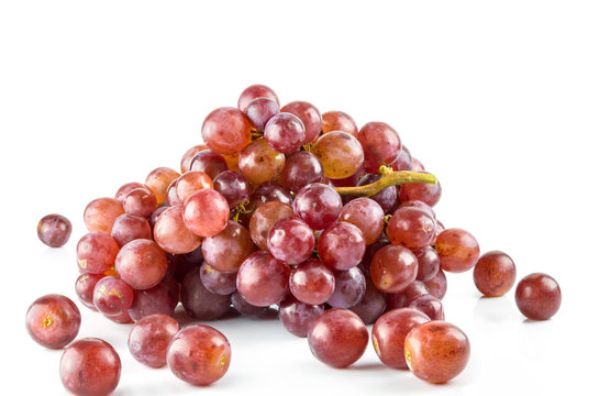 grapes isolate on white background
