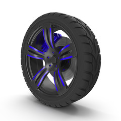 Obraz premium car whee23