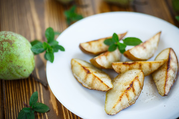 roasted pears