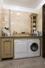 laundry room interior