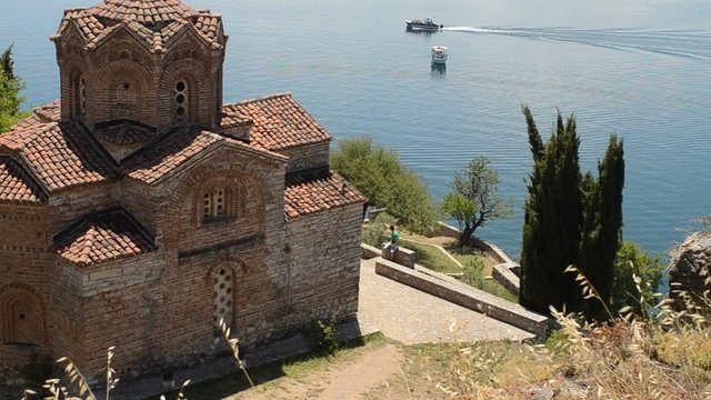 Church  Sveti Jovan Kaneo, Ohrid, Macedonia