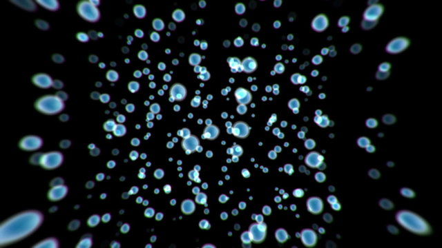 Human cells medical animation seamless loop