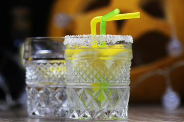 glass of ice Halloween