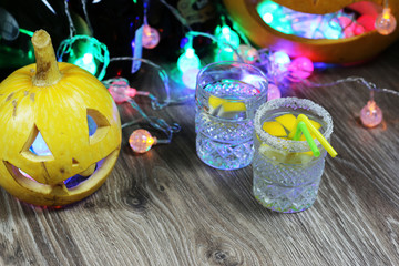 glass of ice Halloween