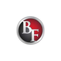 BF initial circle logo red