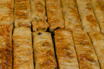 Fried Chinese Traditional Spring rolls food
