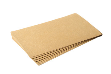 Mustard Plasters Isolated on White Background