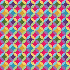 Patrón fondo colorido y abstracto