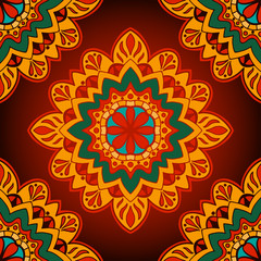 Abstract vintage seamless pattern