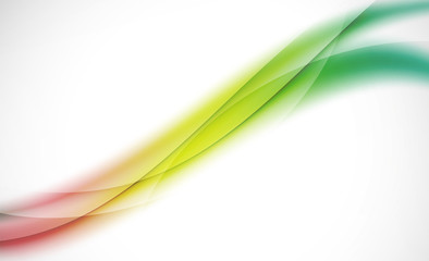 Colorful wave line, abstract background with light and shadow