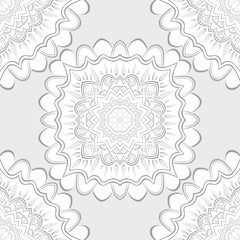 Decorative floral pattern