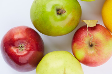 fruits isolated