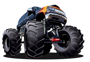 Cartoon Monster Truck © Mechanik