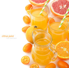 Fresh citrus juice