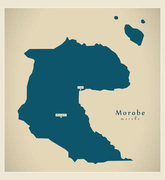 Modern Map - Morobe PG