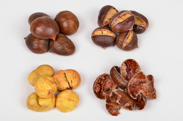 heiße Maroni, Kastanien