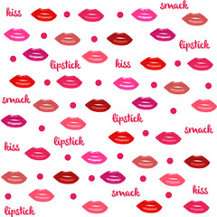 Lipstick pattern 
