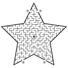 Labyrinth in star