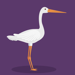 cute stork design 