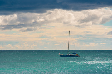 Fototapeta premium Before the storm marine on a Black Sea