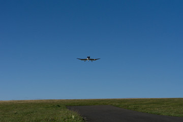 Landung Kleinflugzeug